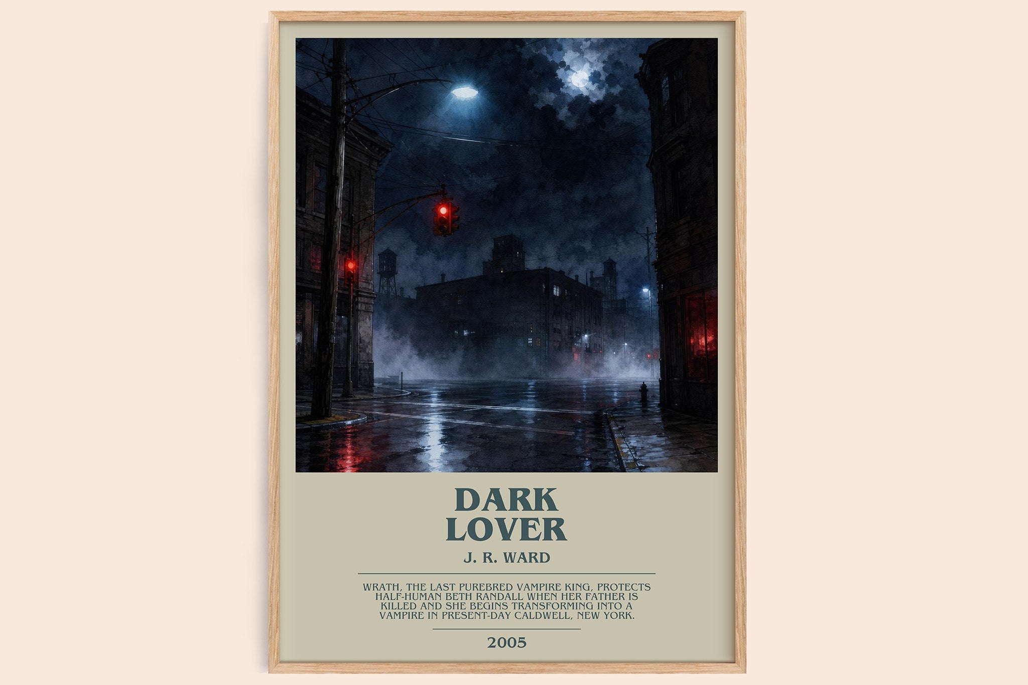 Dark Lover Bookish Wall Art by J. R. Ward