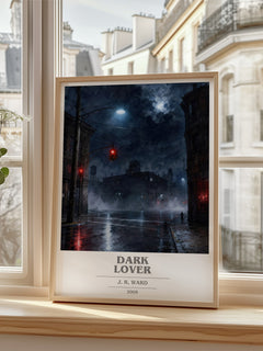 Dark Lover book cover poster colour and style options – J. R. Ward book art