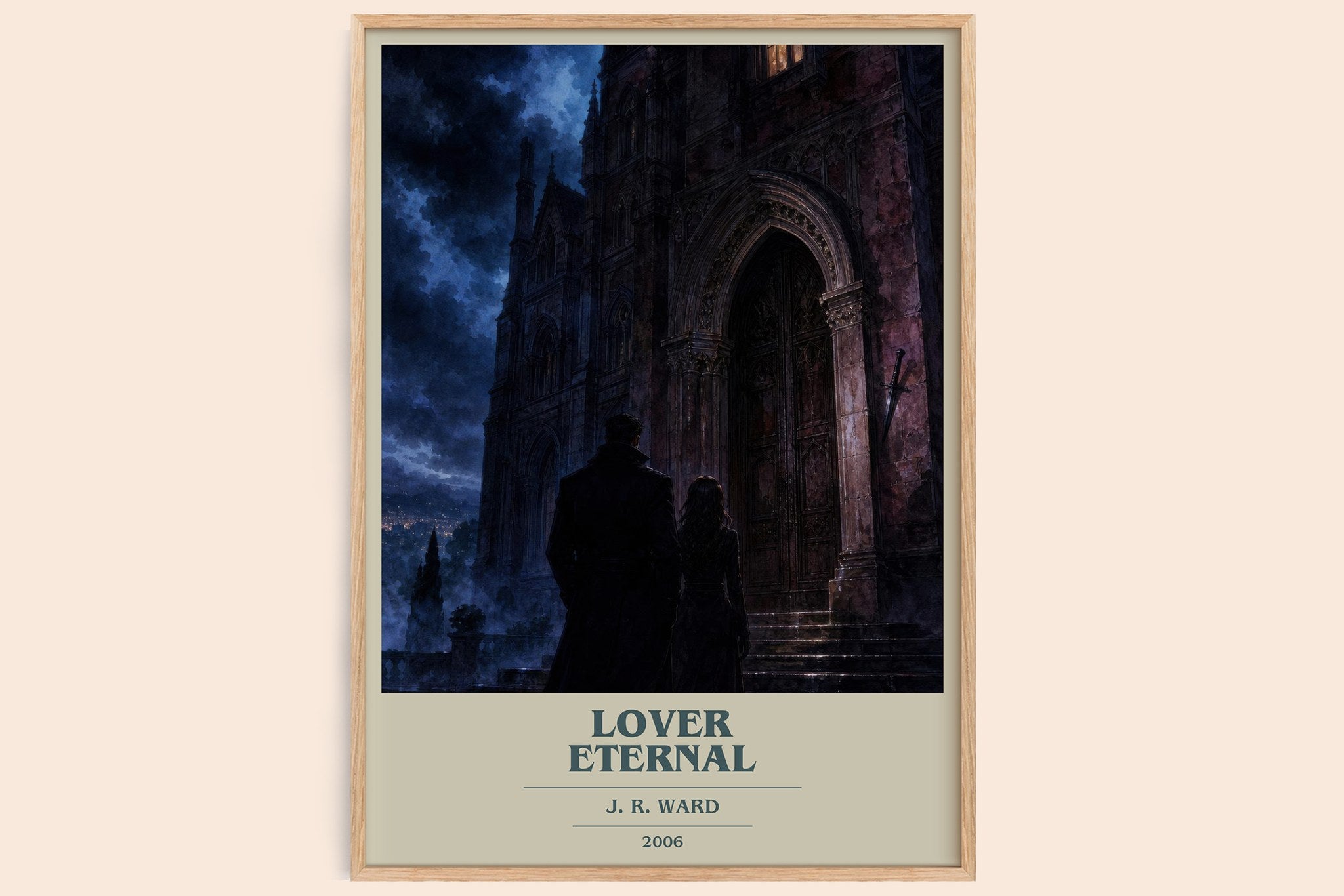 Lover Eternal Book Cover Poster by J. R. Ward