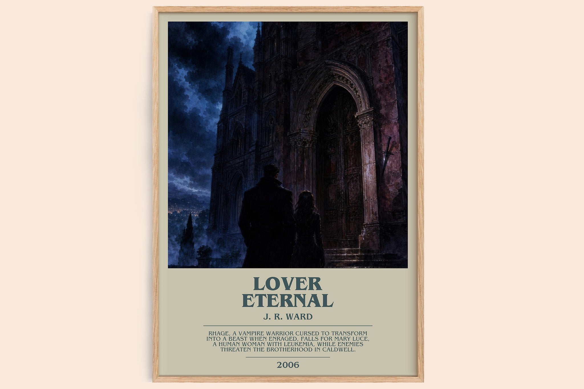 Lover Eternal Bookish Wall Art by J. R. Ward