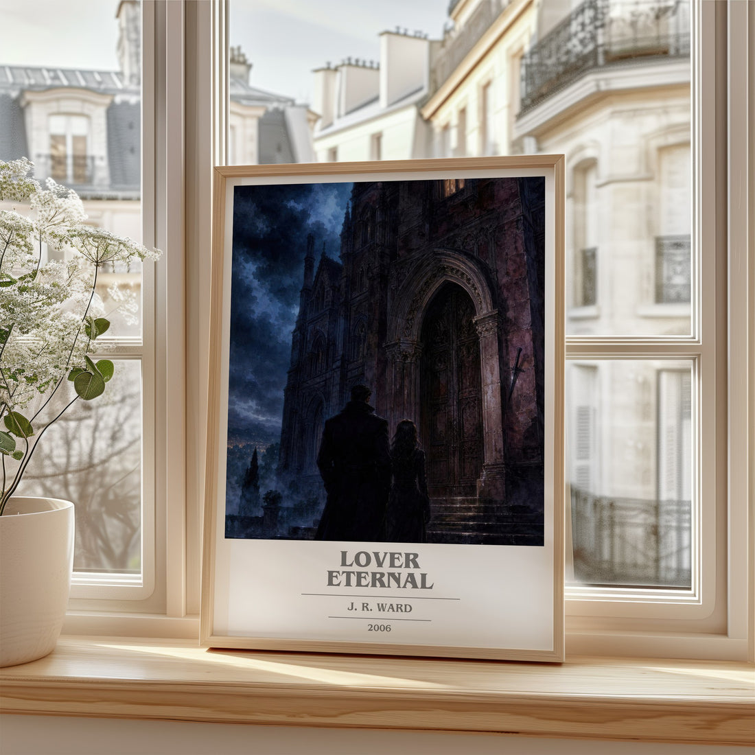 Lover Eternal book cover poster colour and style options – J. R. Ward book art