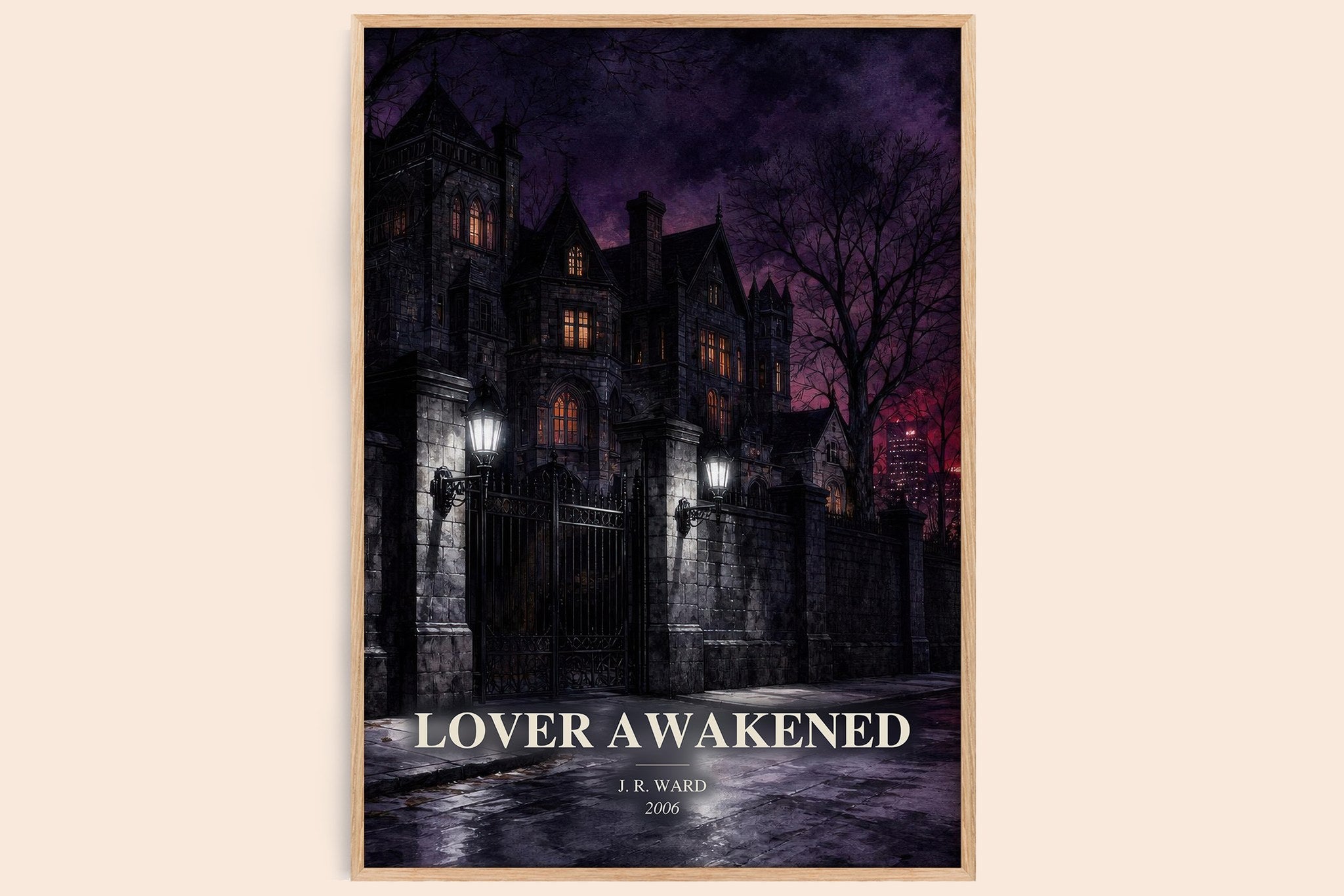 Lover Awakened Book Watercolour Illustration by J. R. Ward
