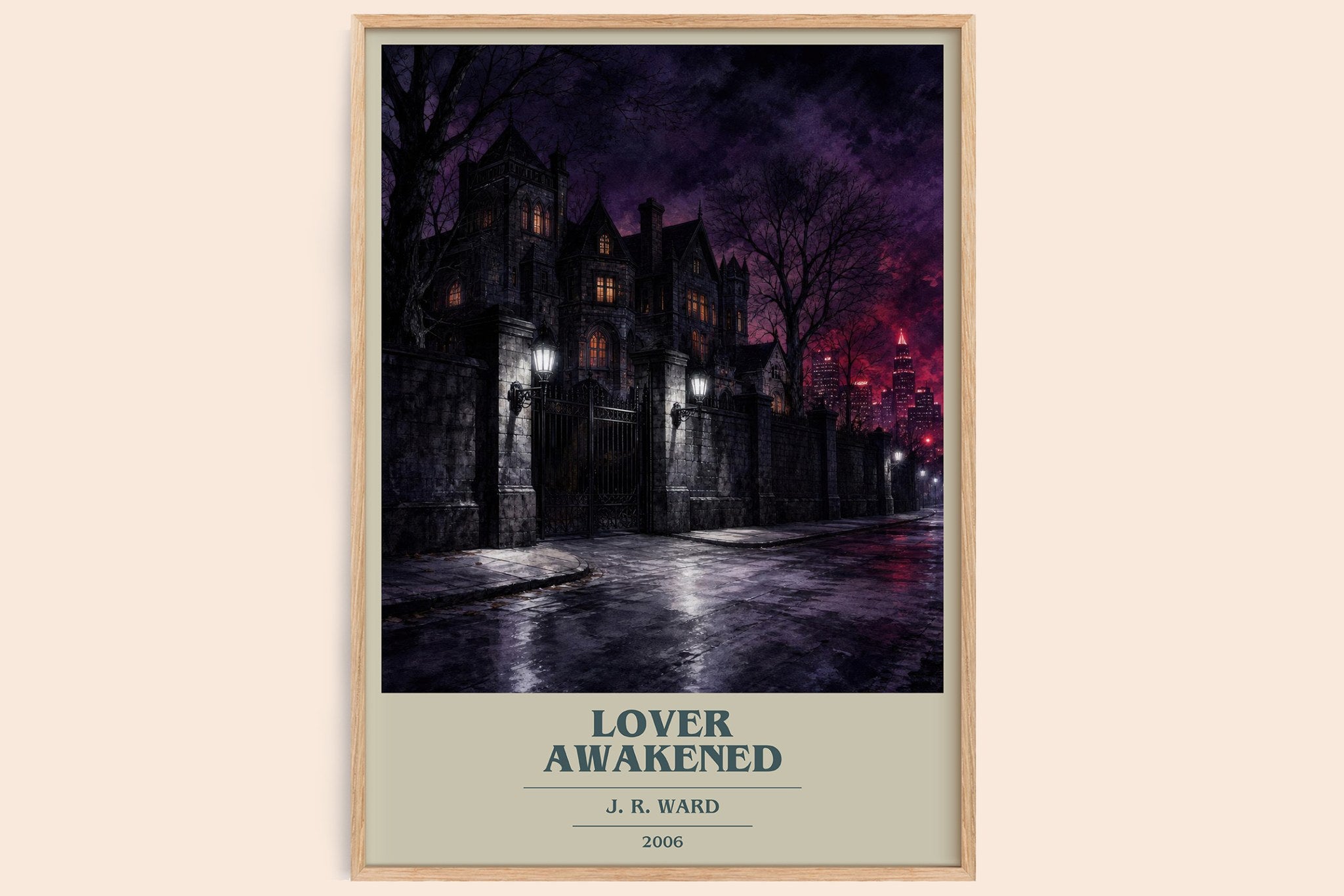 Lover Awakened Book Cover Poster by J. R. Ward