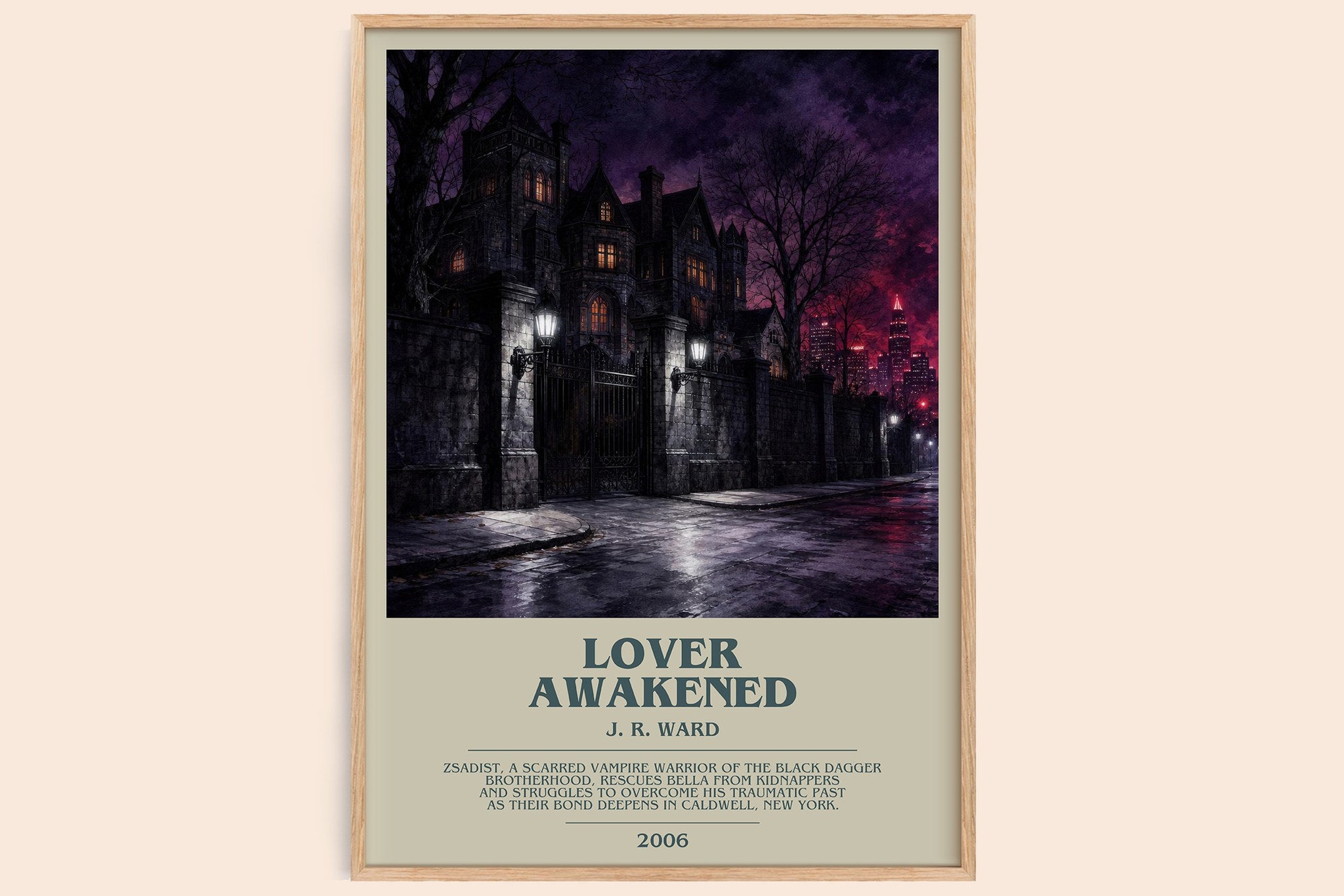 Lover Awakened Bookish Wall Art by J. R. Ward