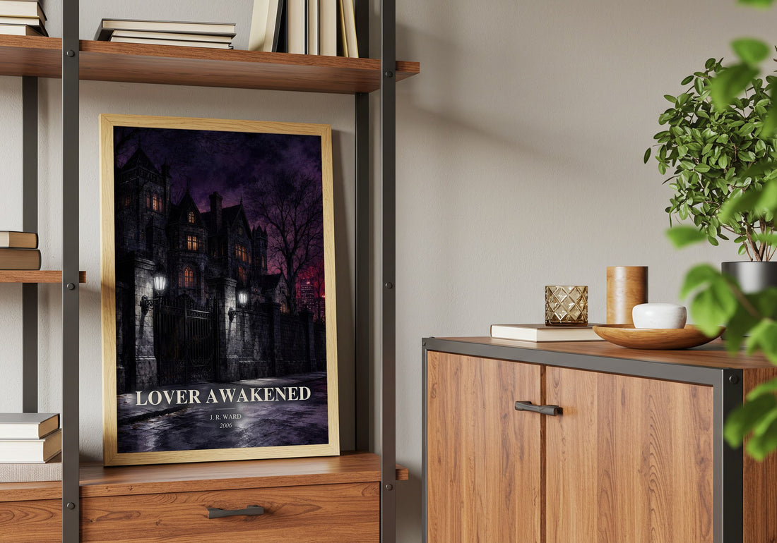 Lover Awakened book watercolour illustration paper finish options – matte satin gloss