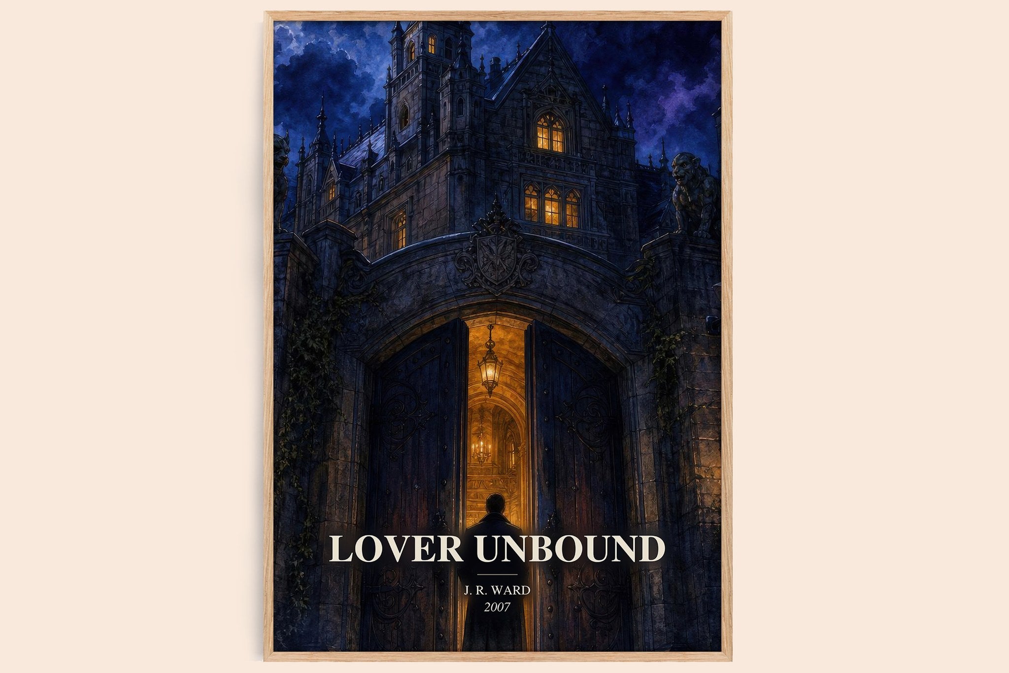 Lover Unbound Book Watercolour Illustration by J. R. Ward