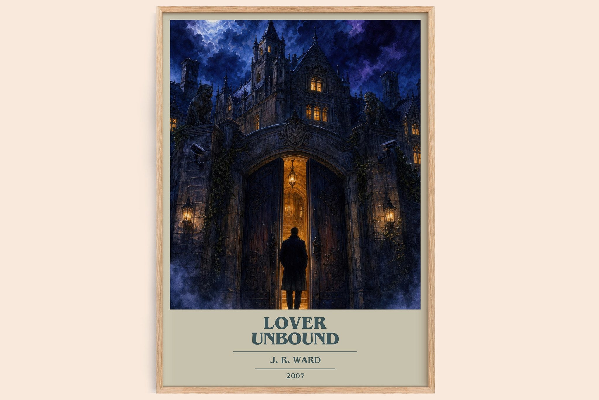 Lover Unbound Book Cover Poster by J. R. Ward