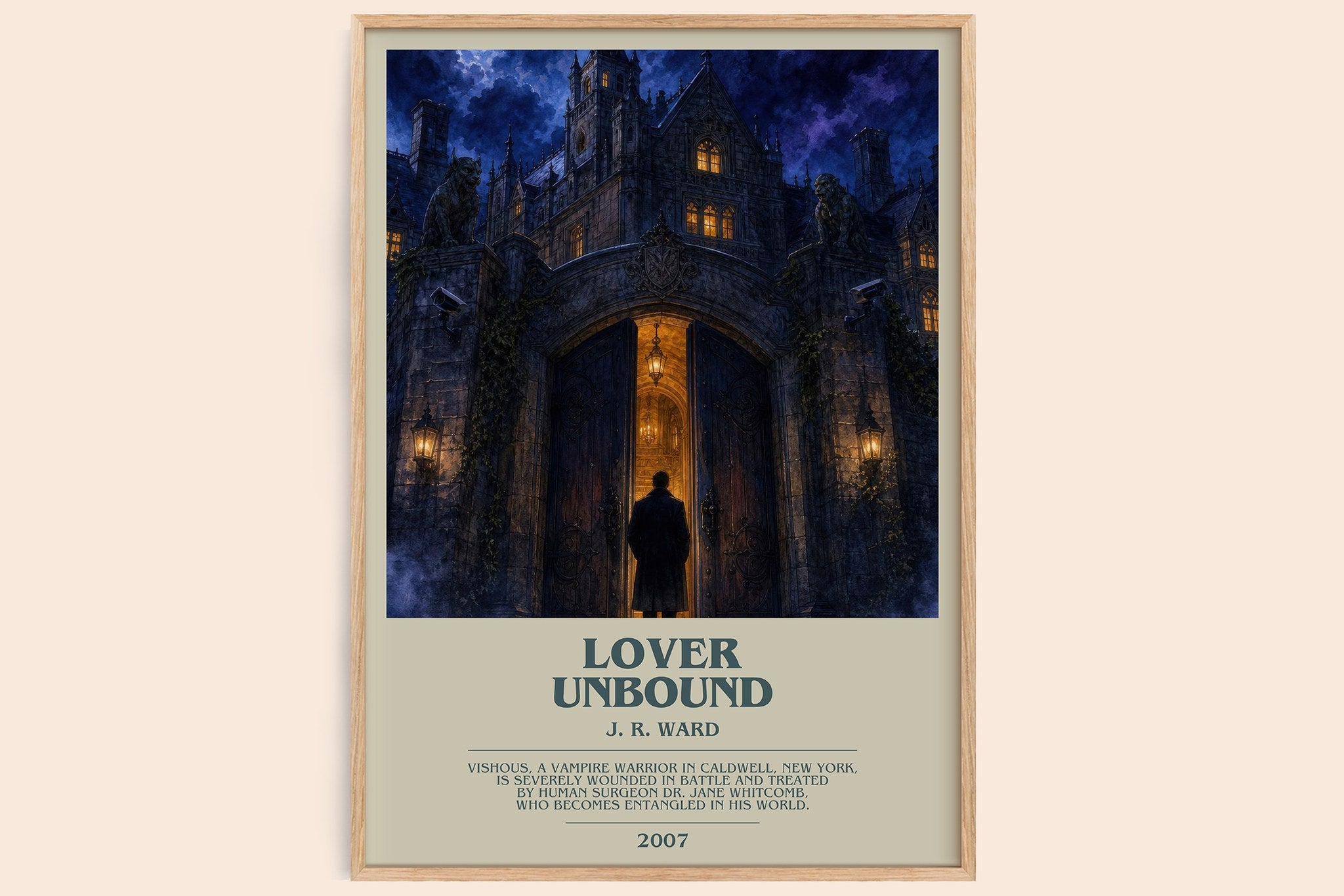 Lover Unbound Bookish Wall Art by J. R. Ward