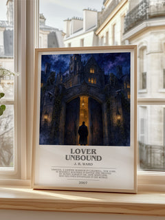 Lover Unbound bookish poster colour and style options – J. R. Ward book art