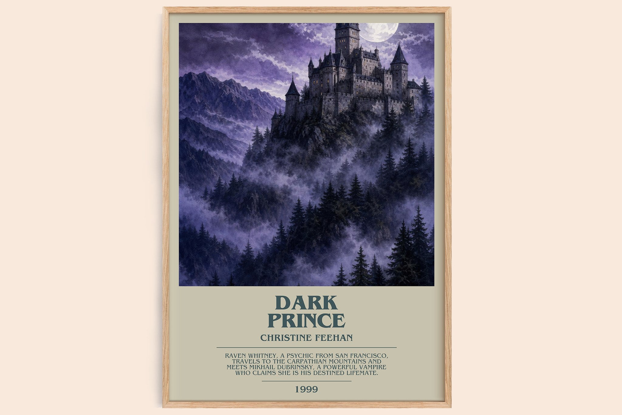Dark Prince Bookish Wall Art by Christine Feehan
