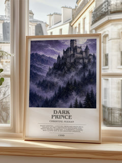Dark Prince bookish poster colour and style options – Christine Feehan book art