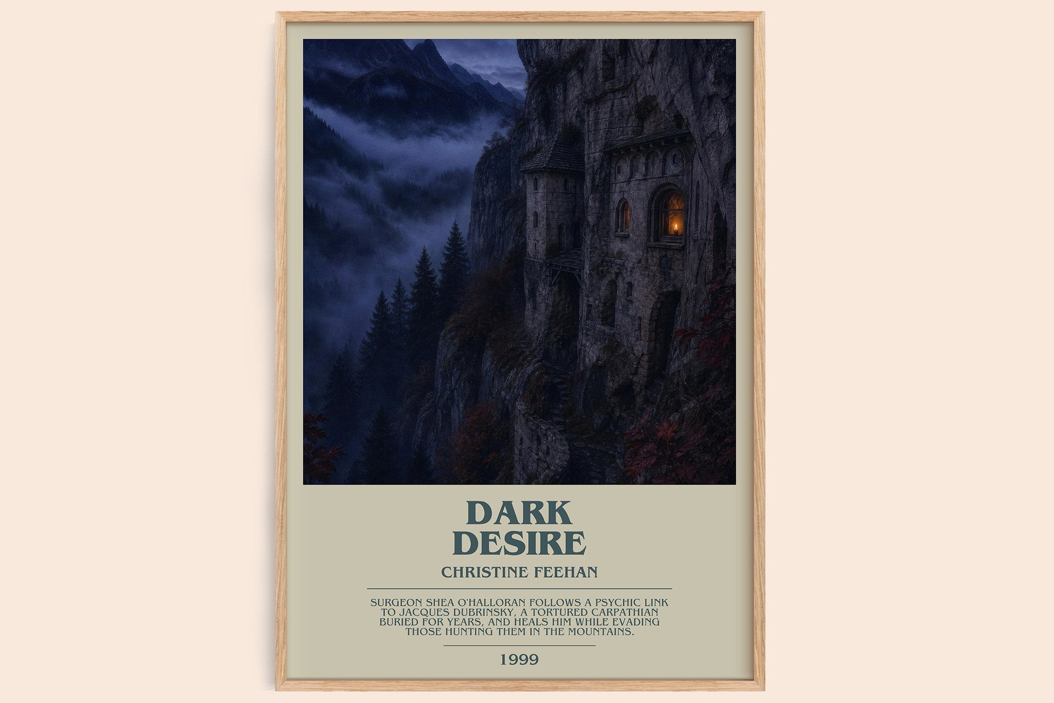 Dark Desire Bookish Wall Art by Christine Feehan