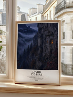 Dark Desire book cover poster colour and style options – Christine Feehan book art