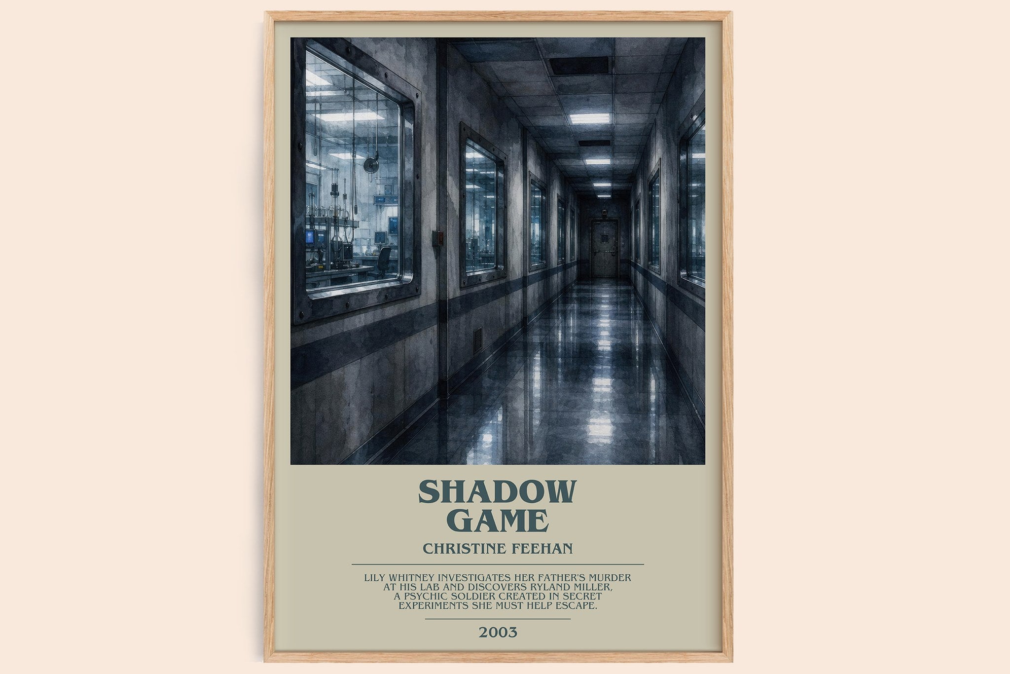 Shadow Game Bookish Wall Art by Christine Feehan