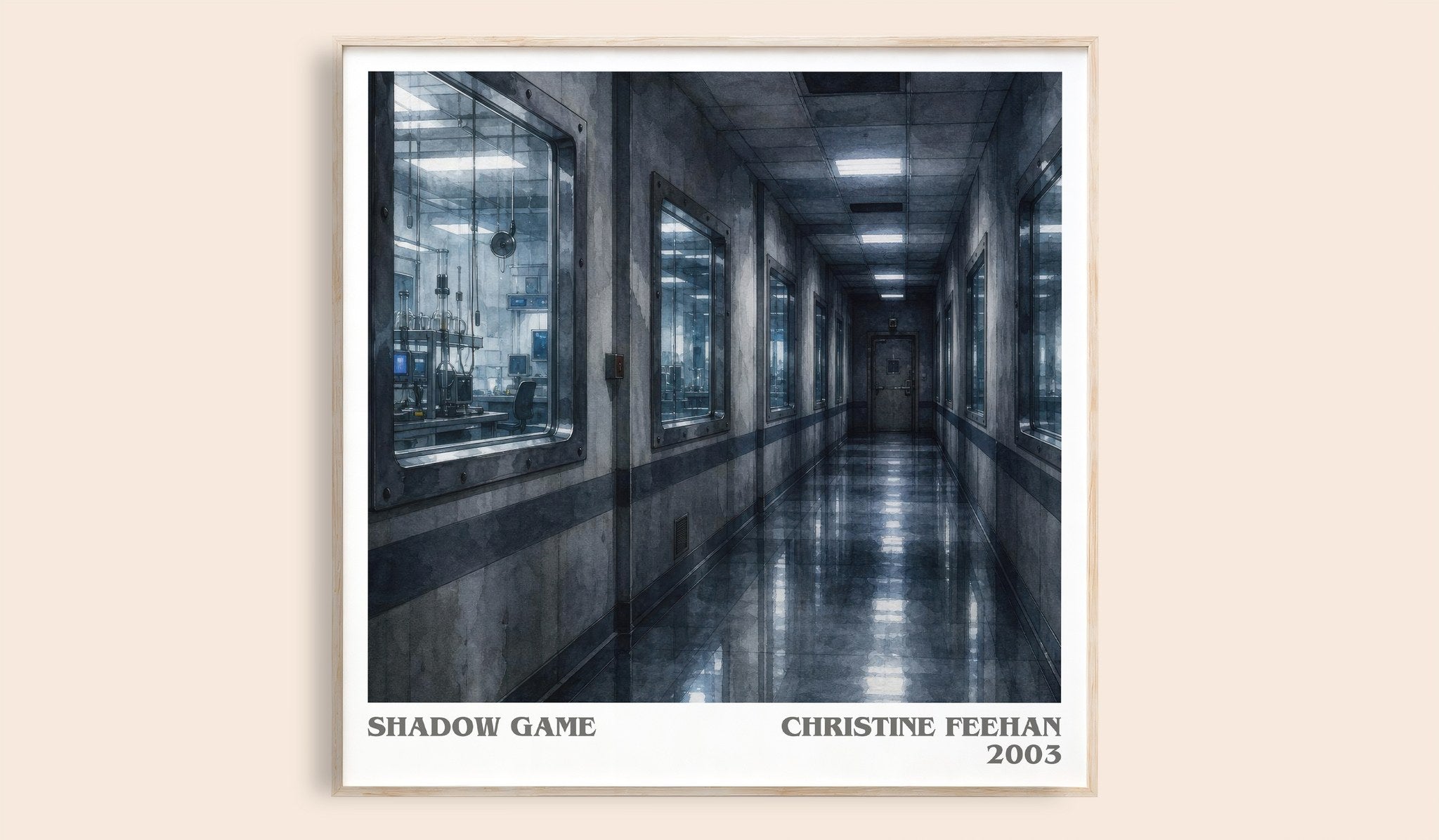 Shadow Game Literary Art Print by Christine Feehan