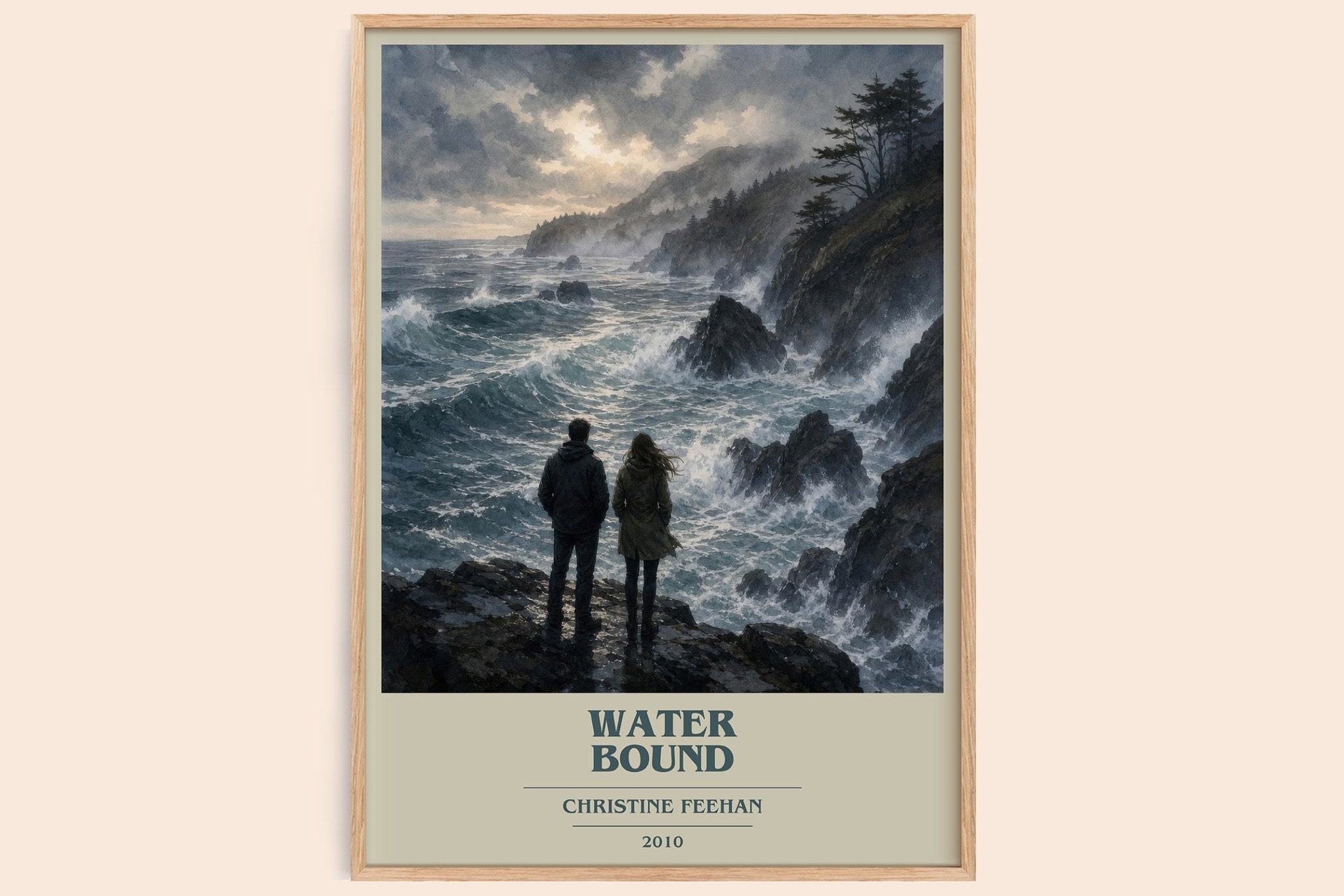 Water Bound Book Cover Poster by Christine Feehan