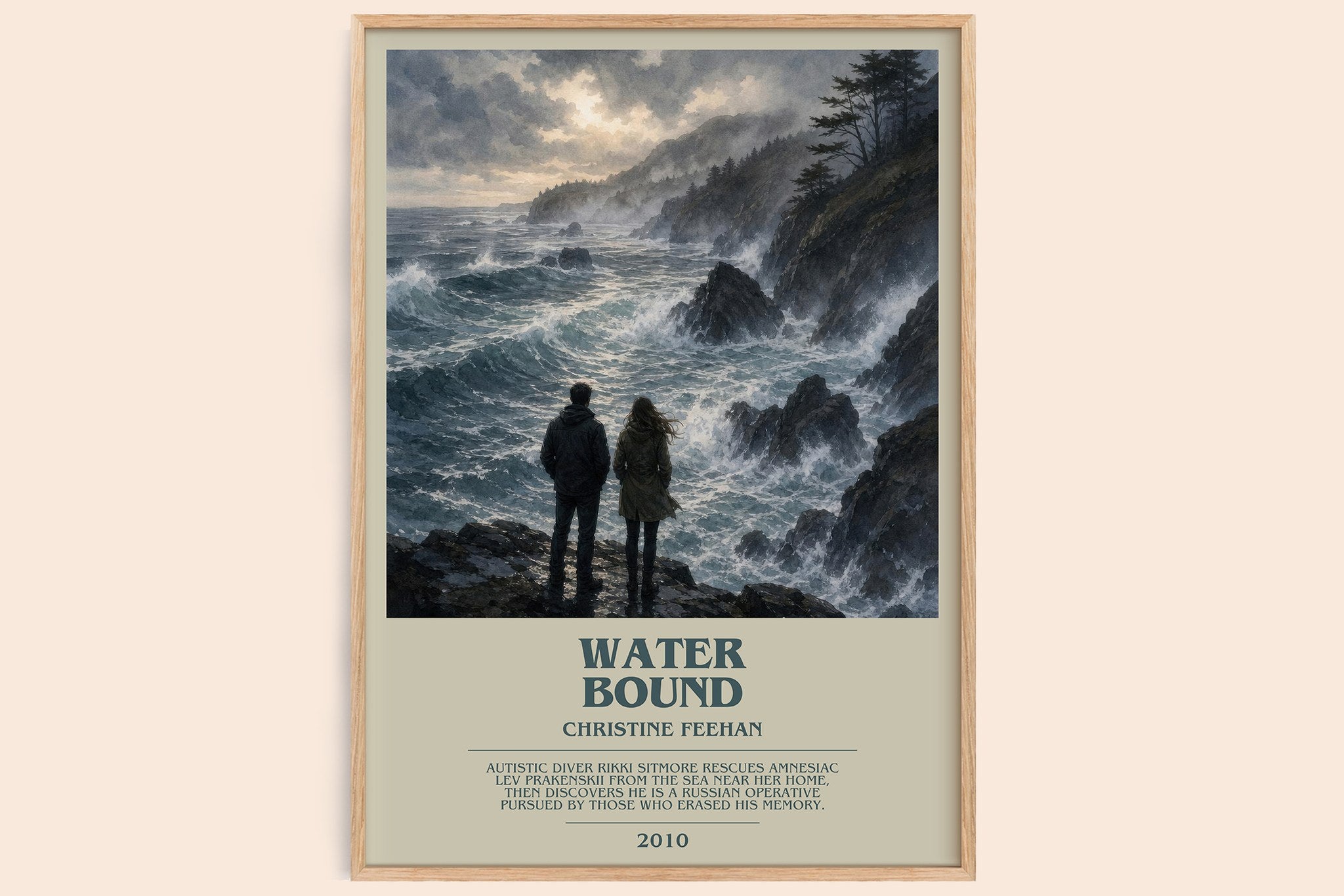 Water Bound Bookish Wall Art by Christine Feehan