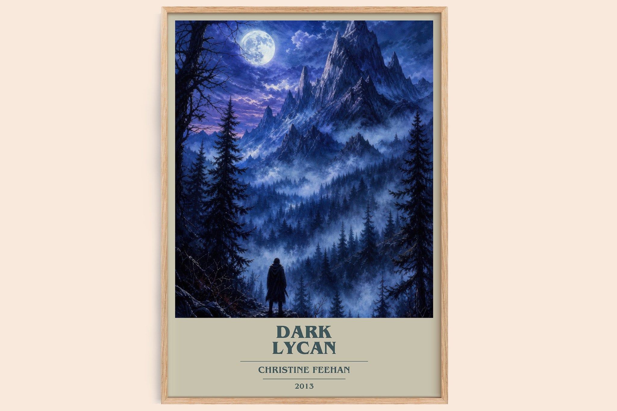 Dark Lycan Book Cover Poster by Christine Feehan