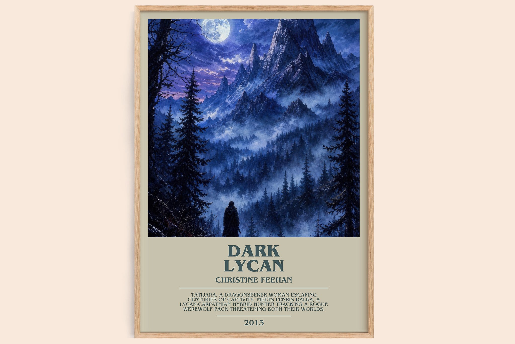 Dark Lycan Bookish Wall Art by Christine Feehan