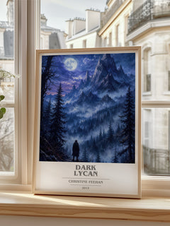 Dark Lycan book cover poster colour and style options – Christine Feehan book art