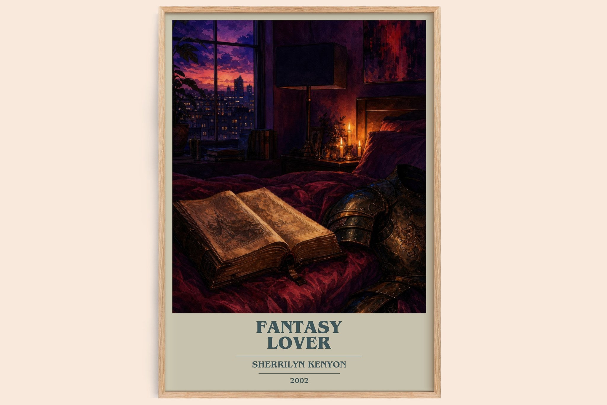 Fantasy Lover Book Cover Poster by Sherrilyn Kenyon