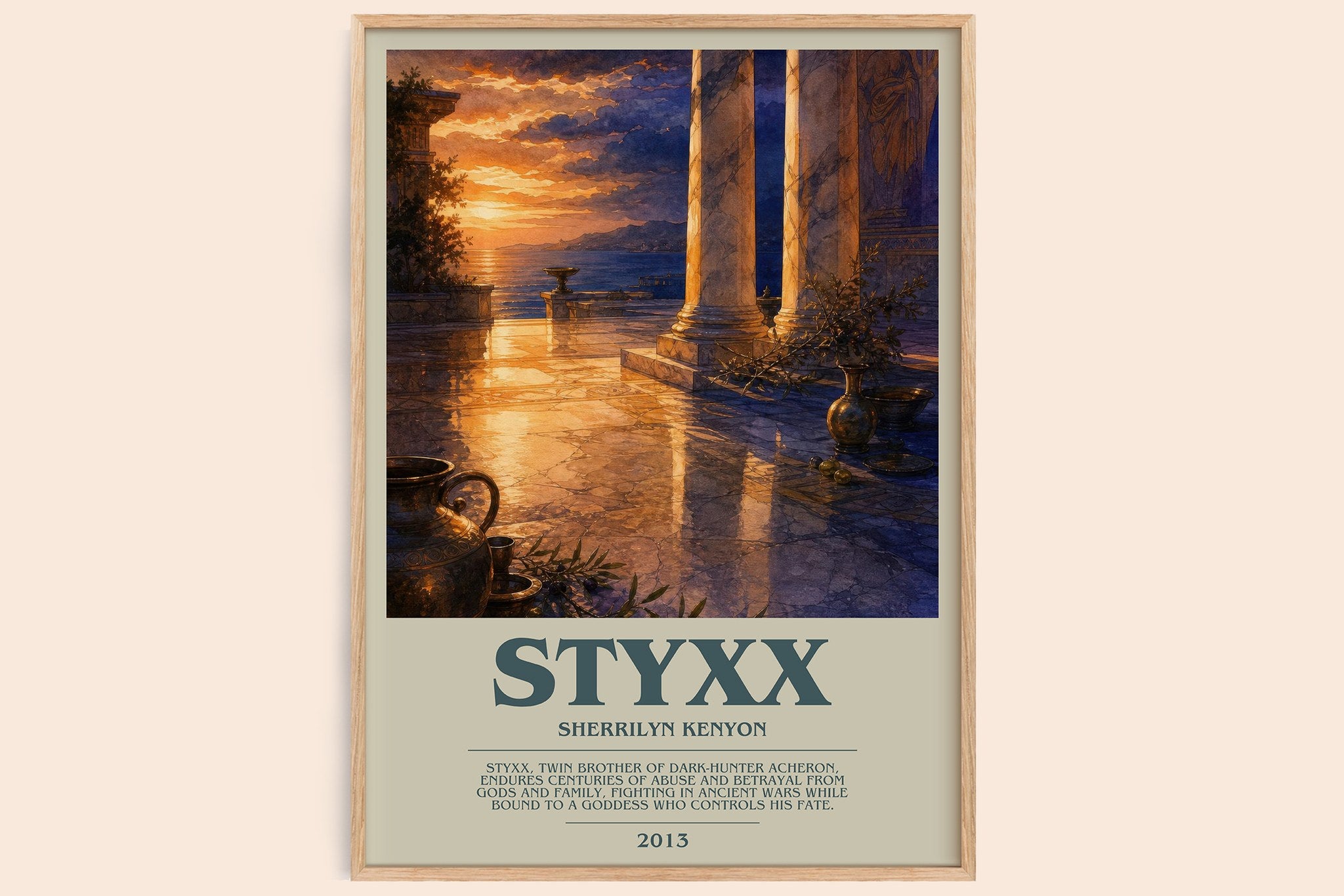 Styxx Bookish Wall Art by Sherrilyn Kenyon