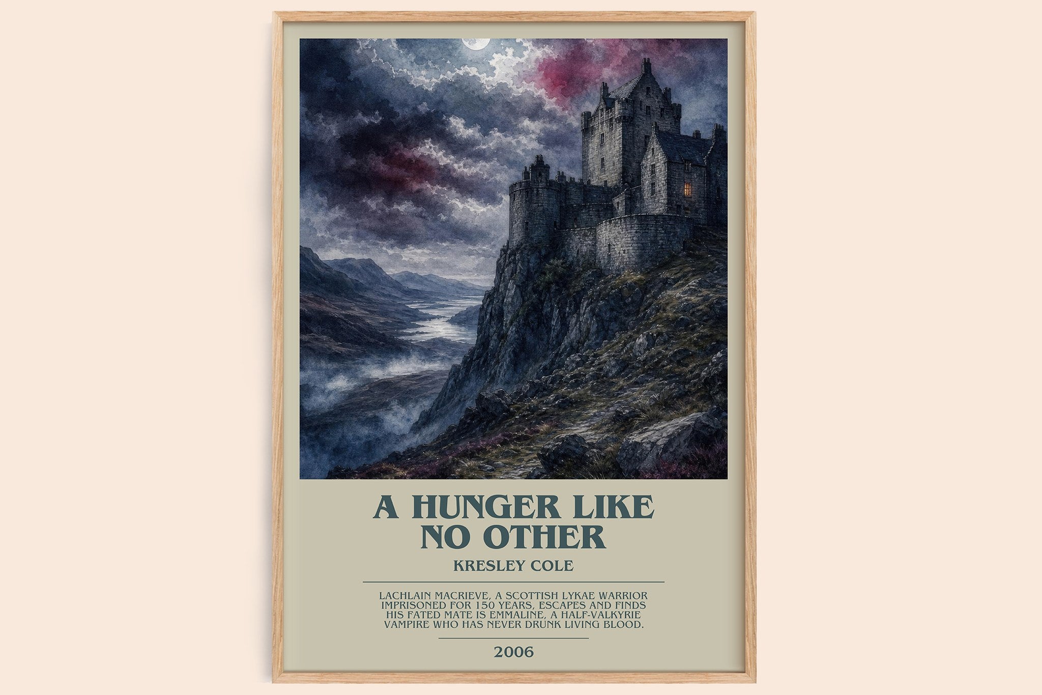 A Hunger Like No Other Bookish Wall Art by Kresley Cole