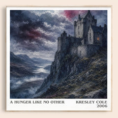 A Hunger Like No Other literary book poster by Kresley Cole – framed literary art print