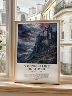 A Hunger Like No Other bookish poster colour and style options – Kresley Cole book art