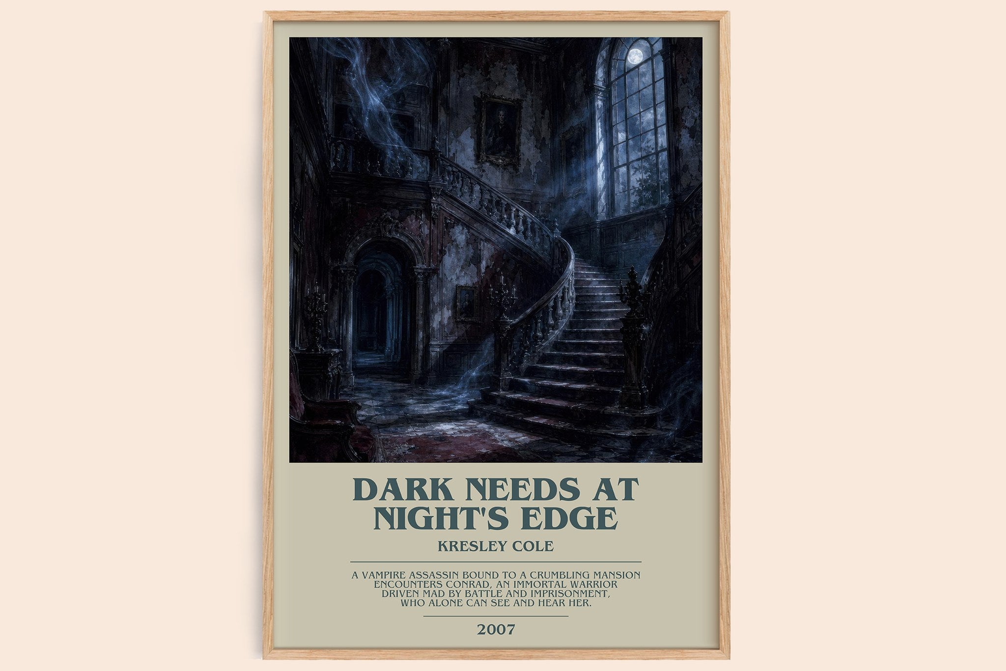Dark Needs at Night's Edge Bookish Wall Art by Kresley Cole