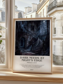 Dark Needs at Night's Edge bookish poster colour and style options – Kresley Cole book art