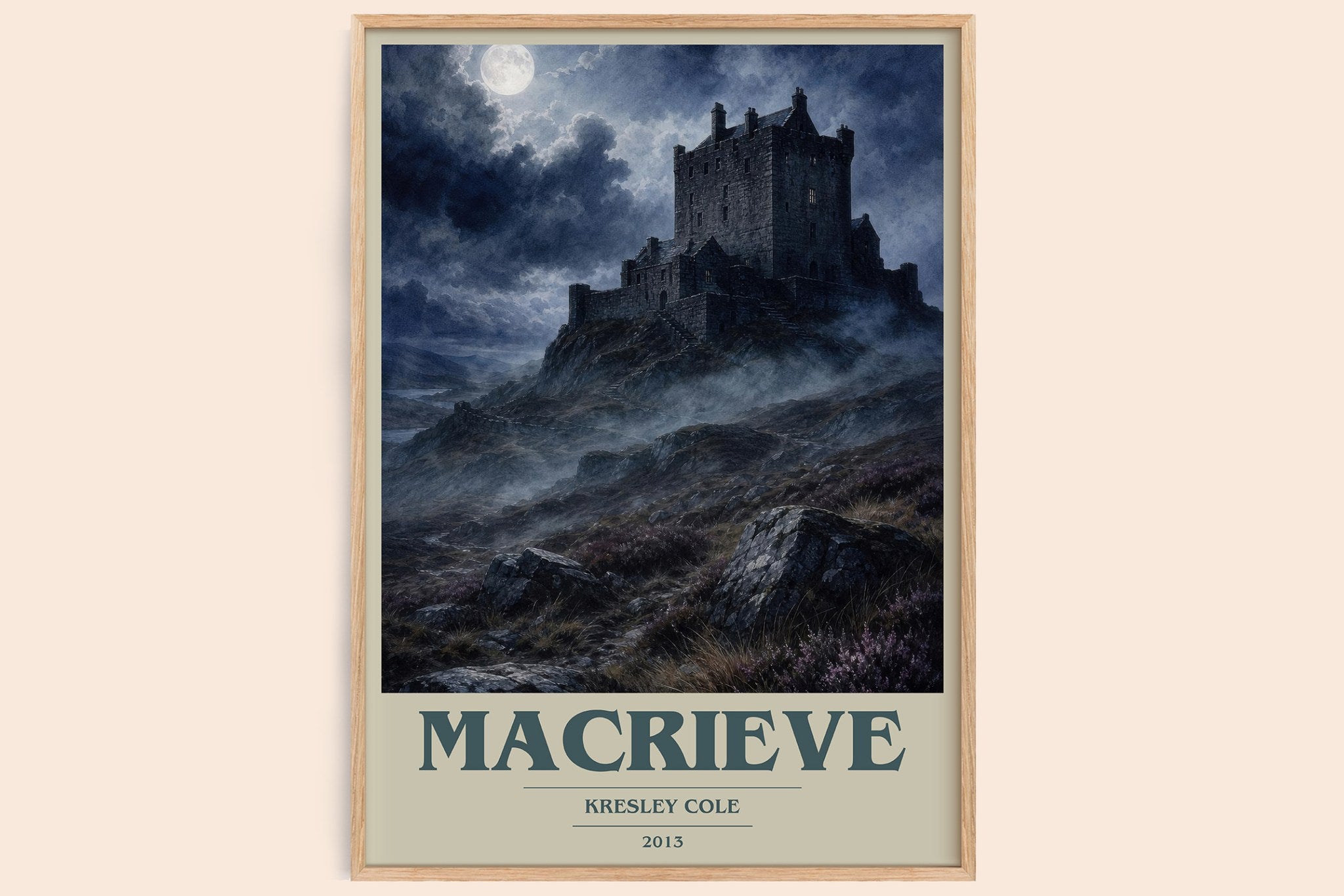 MacRieve Book Cover Poster by Kresley Cole