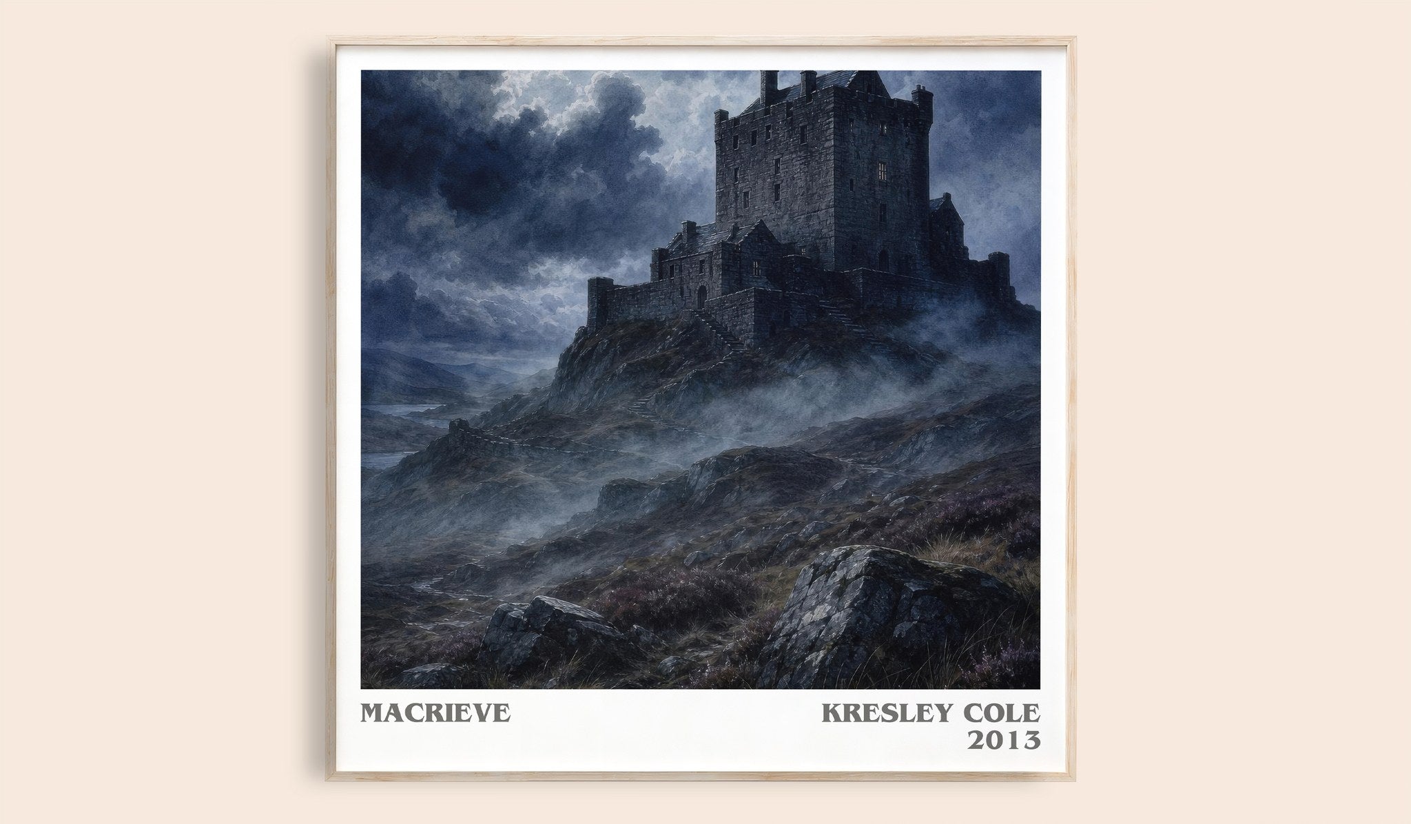 MacRieve Literary Art Print by Kresley Cole