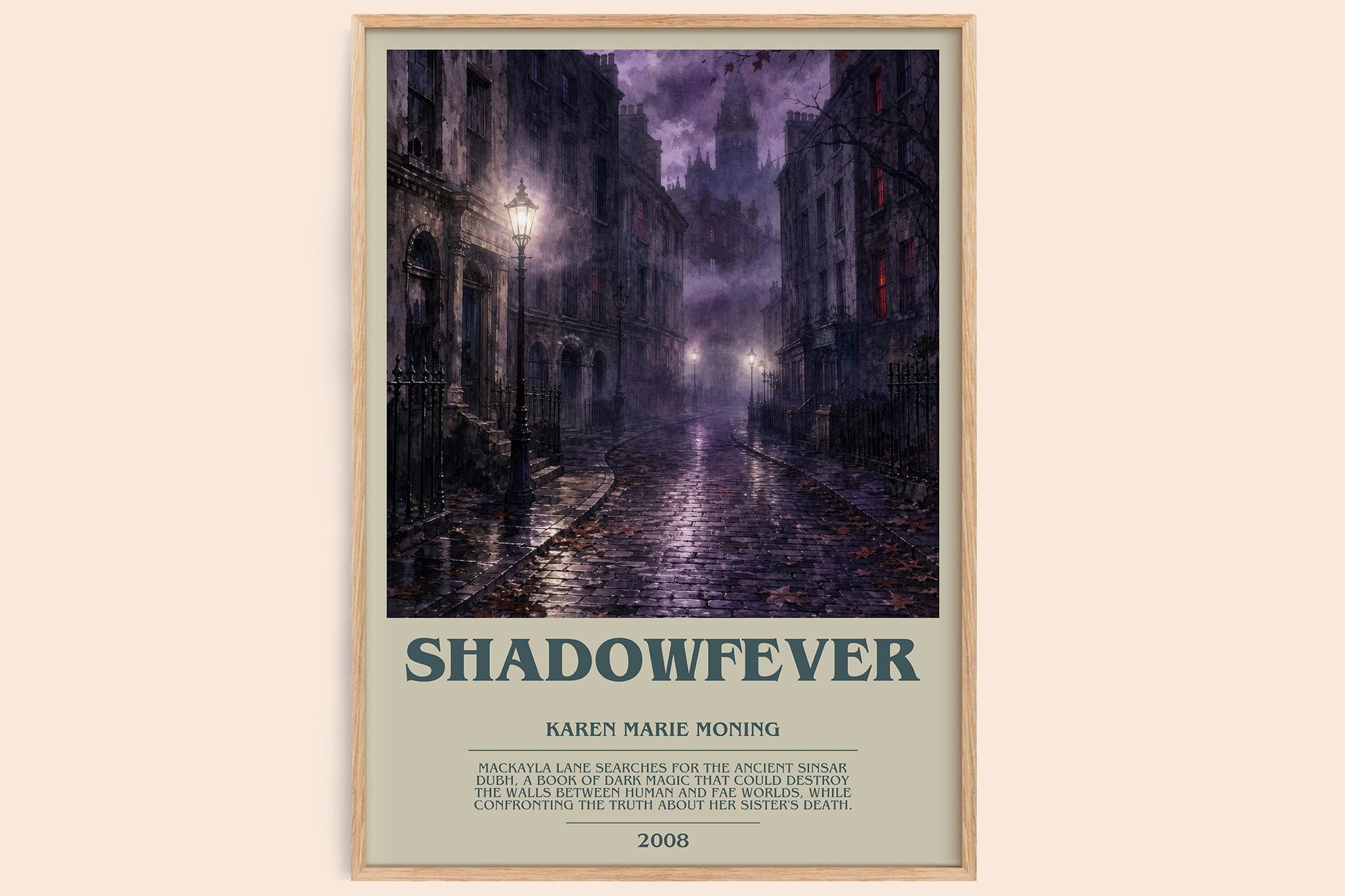 Shadowfever Bookish Wall Art by Karen Marie Moning