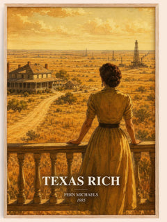 Texas Rich Book Watercolour Illustration by Fern Michaels – image 1
