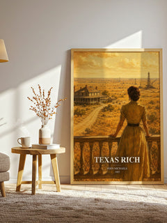 Texas Rich Book Watercolour Illustration by Fern Michaels – image 2