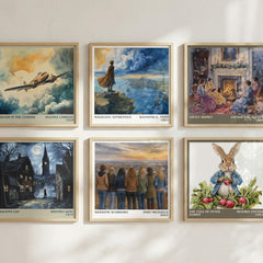 Weekend Warriors literary art print colour and style options – Fern Michaels book art