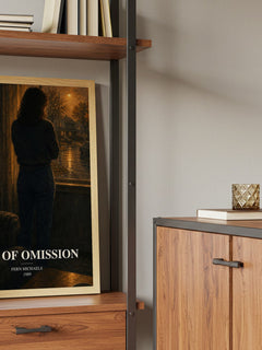 Sins of Omission book watercolour illustration paper finish options – matte satin gloss