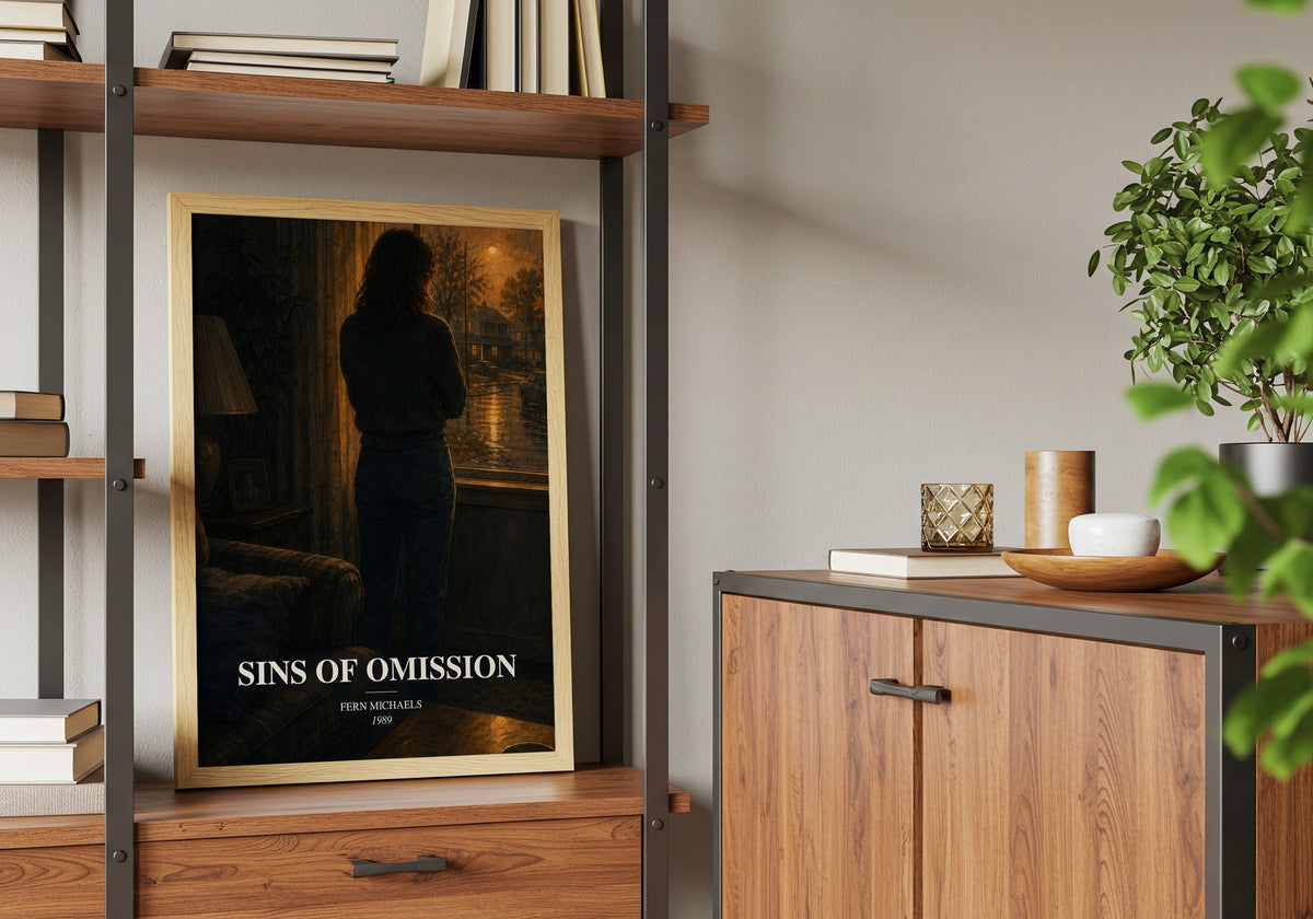Sins of Omission book watercolour illustration paper finish options – matte satin gloss