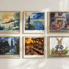 Return to Sender literary art print colour and style options – Fern Michaels book art