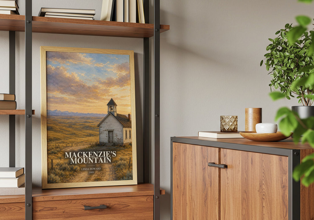 Mackenzie's Mountain book watercolour illustration paper finish options – matte satin gloss