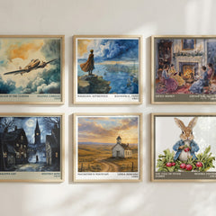 Mackenzie's Mountain literary art print colour and style options – Linda Howard book art