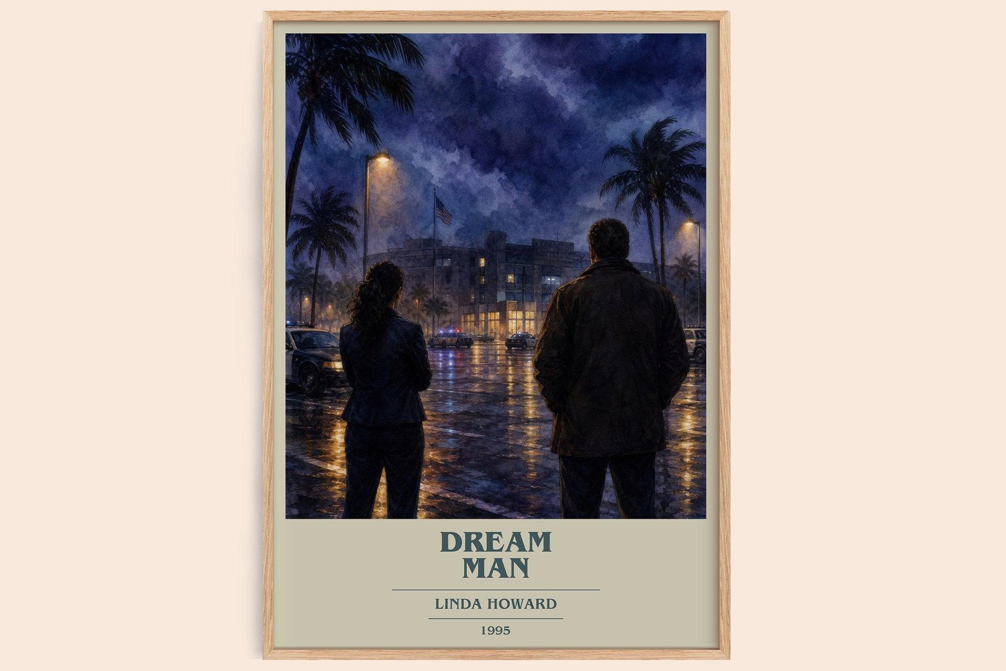 Dream Man Book Cover Poster by Linda Howard
