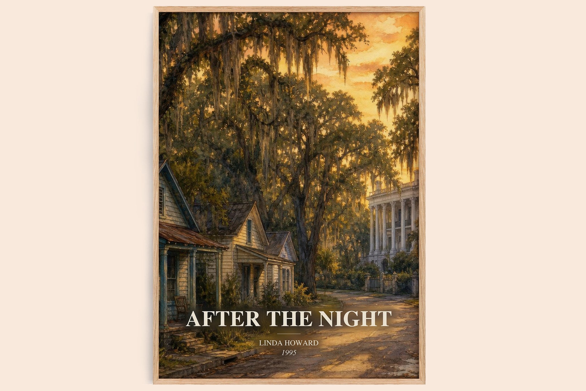 After the Night Book Watercolour Illustration by Linda Howard