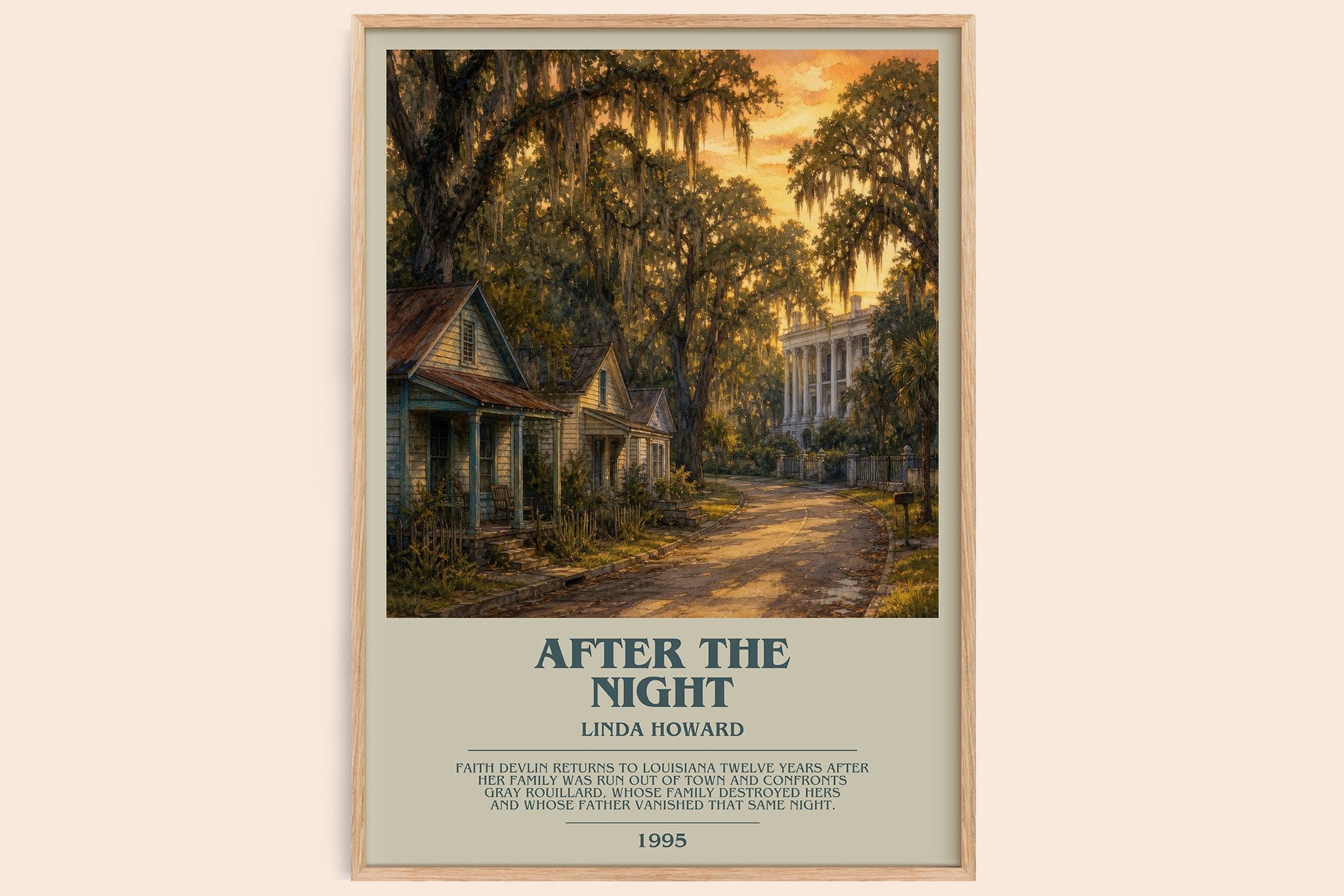 After the Night Bookish Wall Art by Linda Howard