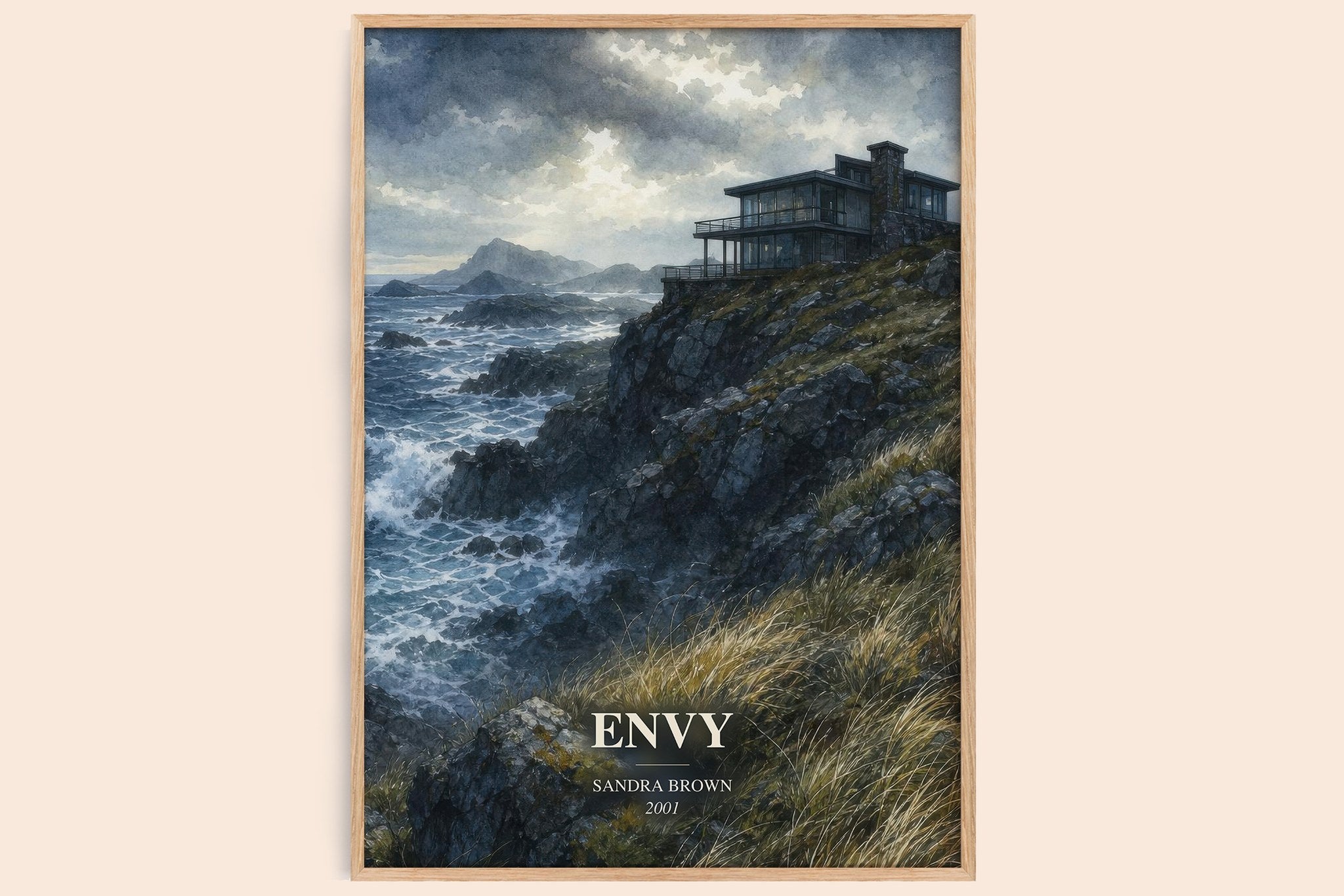 Envy Book Watercolour Illustration by Sandra Brown