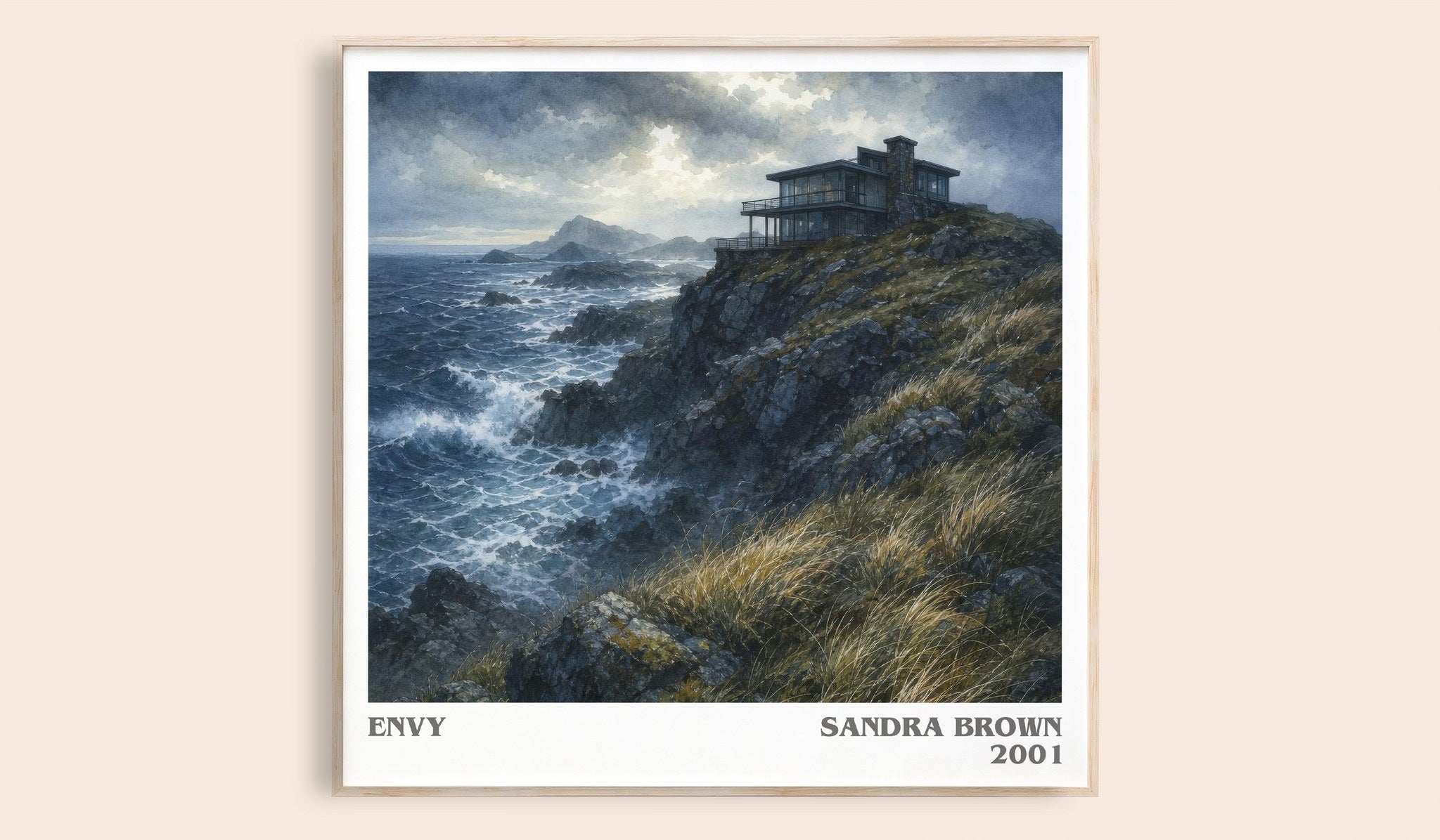 Envy Literary Art Print by Sandra Brown