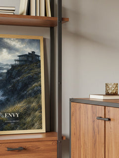 Envy book watercolour illustration paper finish options – matte satin gloss