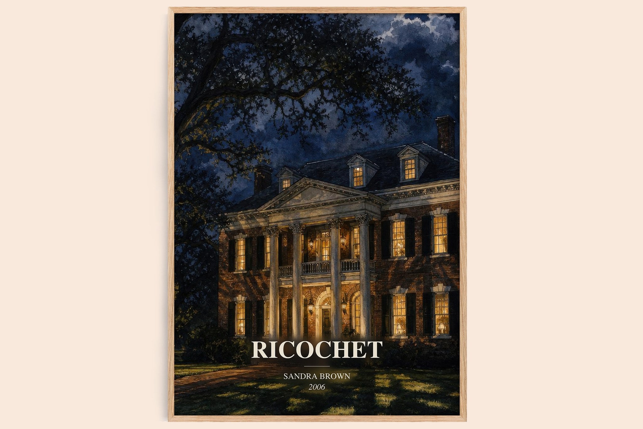 Ricochet Book Watercolour Illustration by Sandra Brown