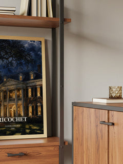 Ricochet book watercolour illustration paper finish options – matte satin gloss